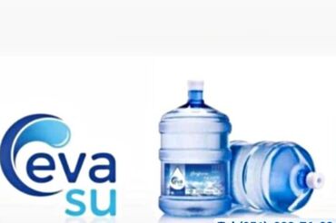 Su: Eva Su – 19 litrlik bidon içməli su Məhsul: - Həcm: 19 L bidon - — 10