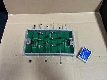 Stoni sportovi: Mini stoni fudbal – metalni - Kompaktan, prenosiv model stolnog — 11