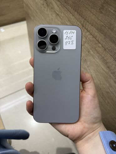 14 про цена бишкек: IPhone 15 Pro Max, Б/у, 256 ГБ, Natural Titanium, 97 %