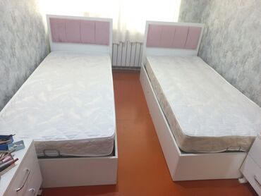 i̇ki nəfərlik çarpayı: İşlənmiş, Təknəfərlik çarpayı, Bazasız, Matras ilə, Siyirməsiz