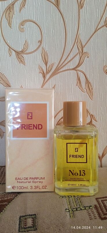 friend parfum qiymeti: FRIEND Etri 100 ml Tezedir Gözel qoxusu var getmir