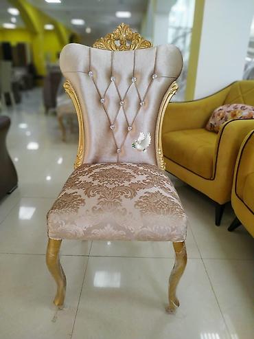 Mebel: Qonaq otağı üçün, Yeni, Qatlanmayan, rəng - Bej Stul — 1