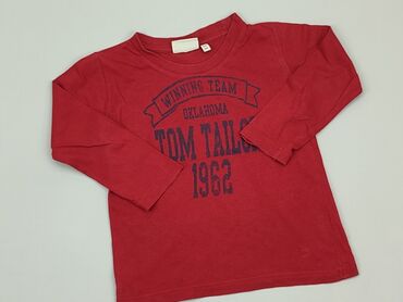 bluzka z dziurami na ramionach: Bluzka, Tom Tailor, 2-3 lat, 92-98 cm, stan - Dobry