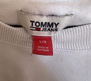 рейлы для одежды: Мужская толстовка, L, Tommy Hilfiger, Б/у, цвет - Белый — 2