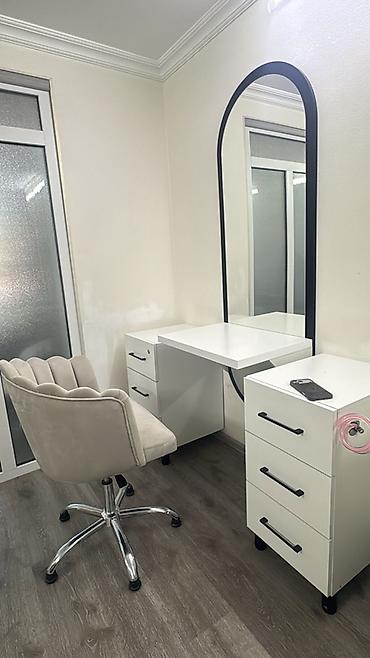 bağca mebel: Gözəllik salonu üçün vizaj və saç stansiyaları dəsti - Dizayn — 2