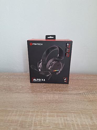 Speakers, Headsets & Microphones: Fantech HG26 Alto 7.1 crne gejmerske slušalice sa mikrofonom Nove — 7