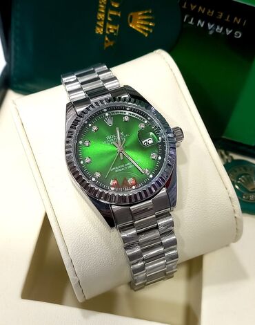 Qol saatları: Yeni, Qol saatı, Rolex, rəng - Gümüşü — 15