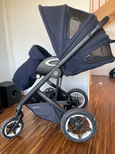 Kolica za bebe: Cybex Talos S dečija kolica – tamnoplava - Sportsko sedište sa — 1