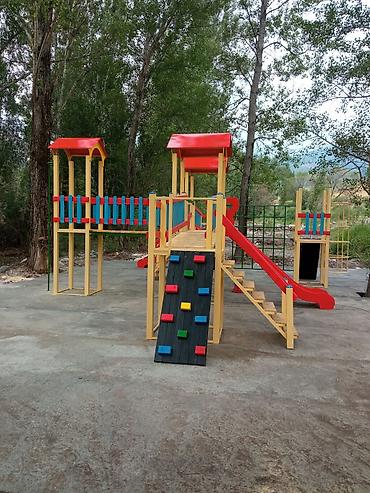 Детские горки: Горки и комплексы для детских площадок, пластик металл дерево на — 9