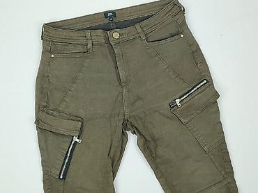 cargo cropp: River Island, Spodnie cargo damskie, rozmiar M — 1