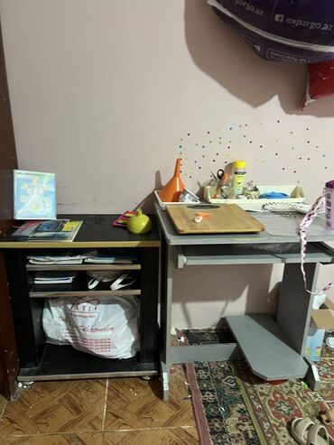 купить компьютерный стол: Düz masa, Polkalı, Siyirməli, Sadə laminat, Zəmanətsiz, Kredit yoxdur