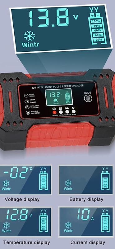Аксессуары и тюнинг: Интеллектуальное импульсное зарядное устройство 12 V с функцией — 2