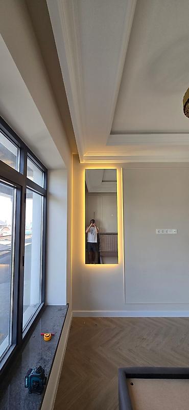 Зеркала: Зеркала на заказ для интерьеров. От 2500 сом/м2 с обточкой. Россия, 4 — 8