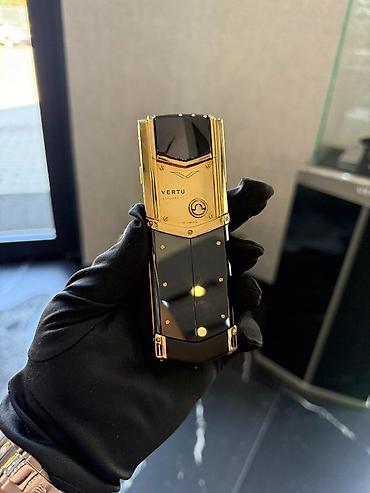 silver et ceken: Vertu 4 GB, rəng - Qızılı, Düyməli — 7