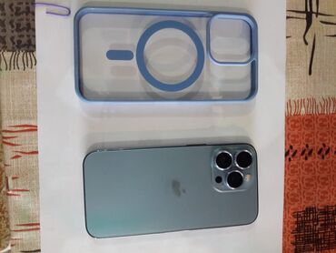 iphone 13 qiymət: IPhone 13 Pro, 256 GB, Sierra Blue, Zəmanət