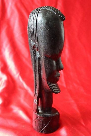Figure: STARA DRVENA AFRIČKA FIGURA MUŠKARCA, RARITET, RUČNI RAD | Стара — 1