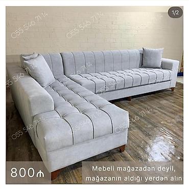 kreditlə divanlar: Künc divan, Yeni, Pulsuz çatdırılma — 1