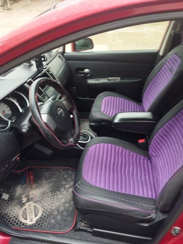 Nissan: Nissan tida satlir əla vəziyyətdədir - Rəng: qırmızı kuzov — 7