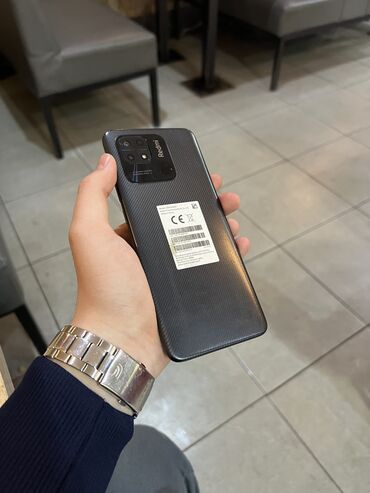 z телефон: Xiaomi, Redmi 10C, Б/у, 64 ГБ, цвет - Черный, 2 SIM