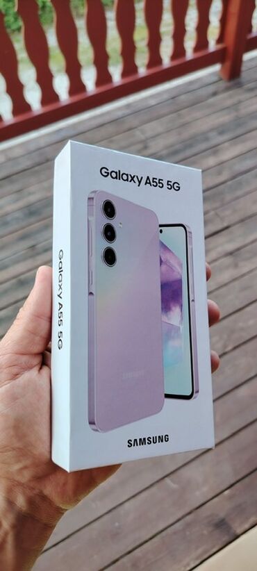 сотовый телефон fly ts113 черный: Samsung Galaxy A55, 128 ГБ, цвет - Фиолетовый