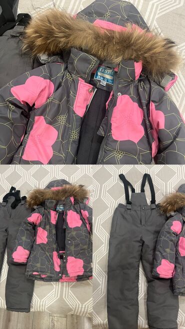 лыжный кастюм: Зимний лыжный комбинезон на девочку 7 летподойдёт на 2 года носки