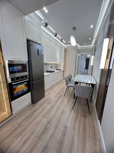 кара балта квартира дом: 3 комнаты, 105 м², Элитка, 4 этаж, Дизайнерский ремонт