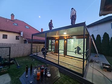 Građevinarstvo i rekonstrukcija: Izrada modularnih objekata po zelji kupca.Model u prilogu 6x7.2m u — 2