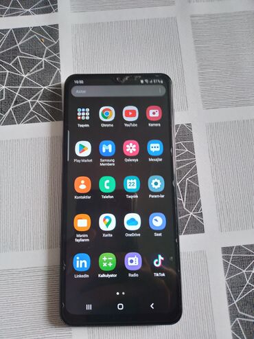 Samsung: Samsung Galaxy A12, 32 GB, rəng - Qara, Sensor, Barmaq izi, İki sim kartlı