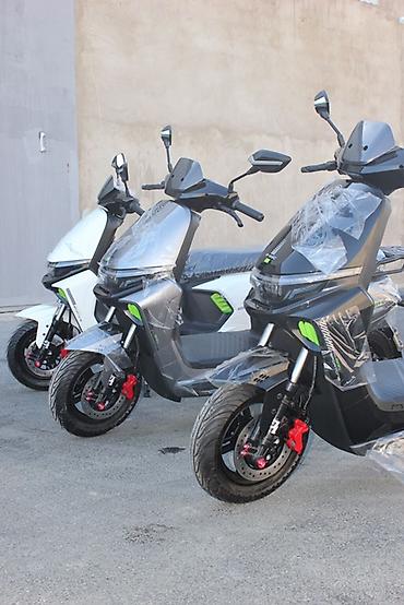 mopet elektrik: Elektrik skuter – şəhərdaxili sürət və komfort üçün müasir model - — 4