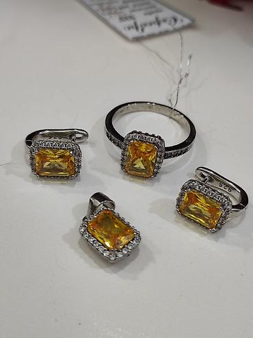 Серебряные наборы украшений: Серебряный Набор 925 пробы Качество отличное Размеры имеются Цена — 3