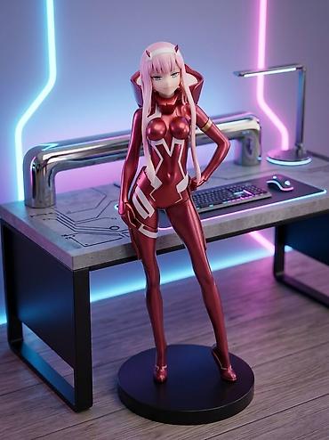 кызыл кия кыз: Фигурка Zero Two (002) из аниме «DARLING in the FRANXX» - — 1