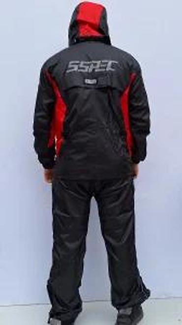 Šuškavci: Muški dvodelni kišni komplet – jakna i pantalone - Materijal: lagani — 19