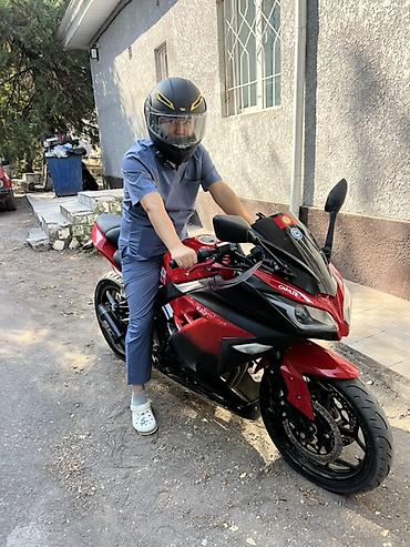 заказать мотоцикл с китая: Спортбайк Kawasaki, 500 куб. см, Бензин, Взрослый, Б/у — 1