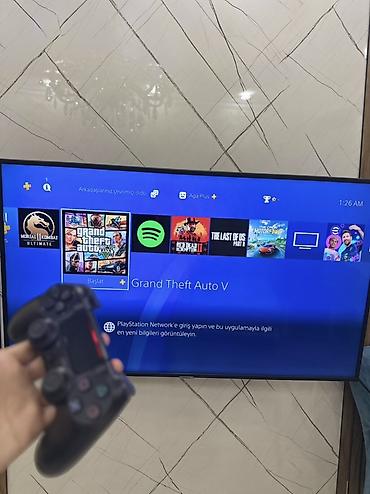 PS4 (Sony Playstation 4): Ps 4 Pro 1 Tb Yaddaş. Klub mali deyil ! EV SERAITINDE ISLENIB — 5