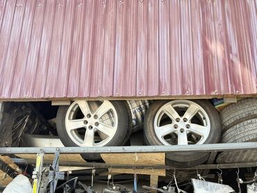 купить багажник на крышу авто в бишкеке: Колеса в сборе 205 / 65 / R 16, Лето, Б/у, Пара, Легковые, Литые, отверстий - 5