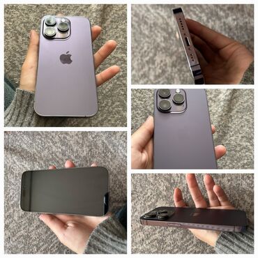 Apple iPhone: IPhone 14 Pro, 128 GB, Deep Purple