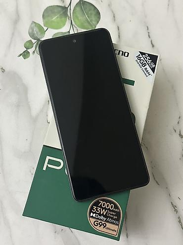 Tecno: Tecno Pova 6 Neo, Новый, 256 ГБ, цвет - Черный, 1 SIM, 2 SIM, eSIM — 3