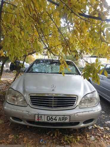 мерседес 1999 год: Mercedes-Benz S-Class: 1999 г., 5 л, Автомат, Бензин, Седан