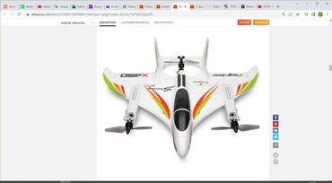 Oyuncaqlar: Wltoys RC Plane. Model XK X450. Feature: RC.Baki instagram sehifesinde — 10