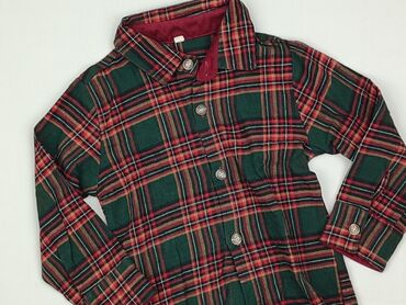 Shirts: Shirt 4-5 years, condition - Very good, pattern - Cell, color - Black