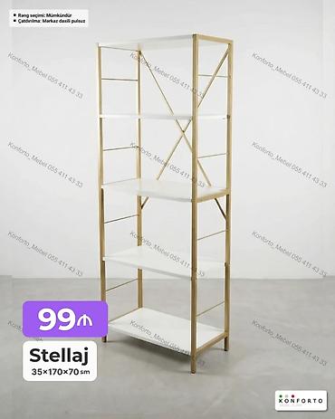 stellaj nədir: Mebel məhsulları: • Yumşaq oturacaqlı stul – 49x49 sm Zərif və — 2