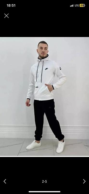 крой брюки: Мужской спортивный костюм, Все размеры, Adidas, Новый, Платная доставка — 5