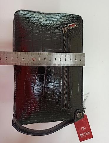 casio часы: Барсетка, Butun, Материал: Натуральная кожа, Застежка на молнии, Новый — 4