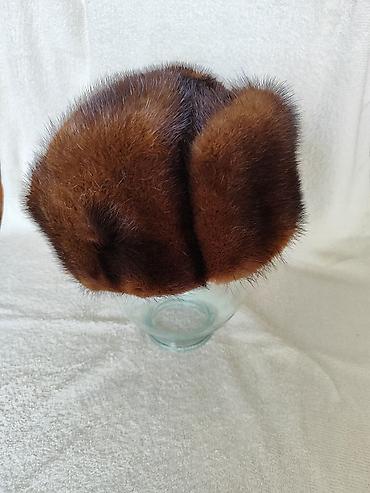Головные уборы: Норковая шапка, состояние отличное. пр.Чуй-Разина — 8