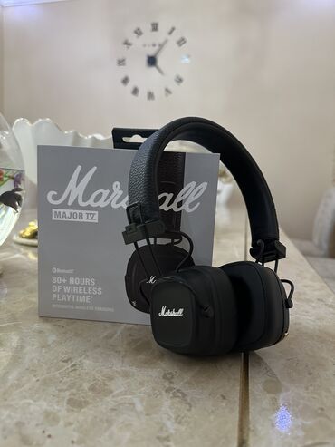 marshall qulaqlıq: Simsiz (Bluetooth) Yeni Qulaqcıqlar Marshall, rəng - Qara