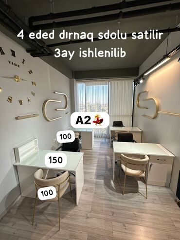 Sifarişlə masa və oturacaq dəstləri: İşlənmiş, Manikür üçün masa, Güzgüsüz lalafo.az -da Sifarişlə masa və oturacaq dəstləri: İşlənmiş, Manikür üçün masa, Güzgüsüz