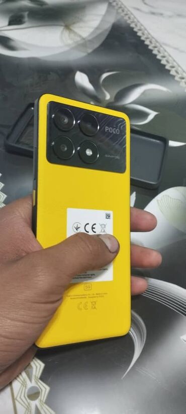 пока телефон: Poco X6, Новый, 512 ГБ, цвет - Желтый