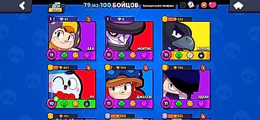 Другие игры и приставки: Аккаунт Brawl Stars Основные параметры: - Путь к славе: 25 387 — 2