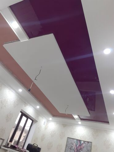 Натяжной потолок: Натяжной потолок Матовое, 3D потолки, Глянцевое Бесплатный замер, Гарантия, Монтаж — 8