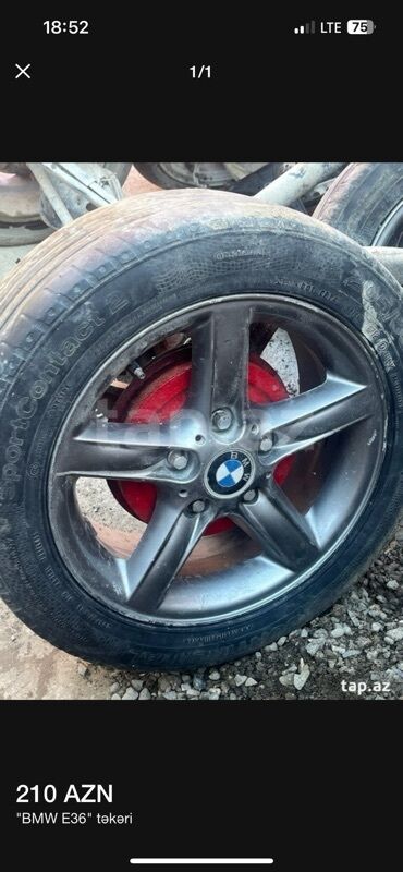 disk teker 4 bolt: BMW E36 modelləri üçün nəzərdə tutulmuş diskli təkər. Təkər